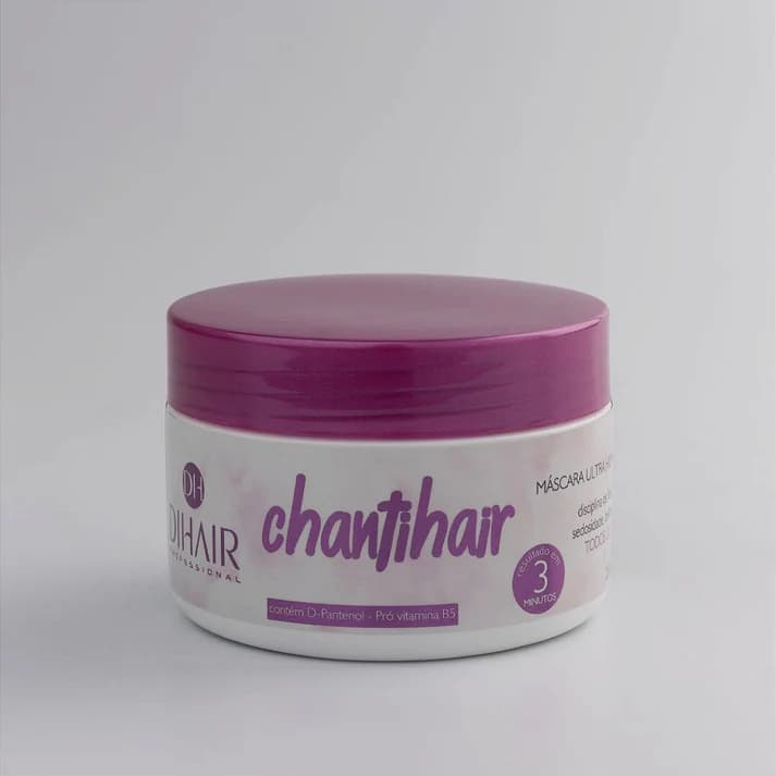 Máscara de Hidratação Chantihair 250g com Colágeno - Dihair