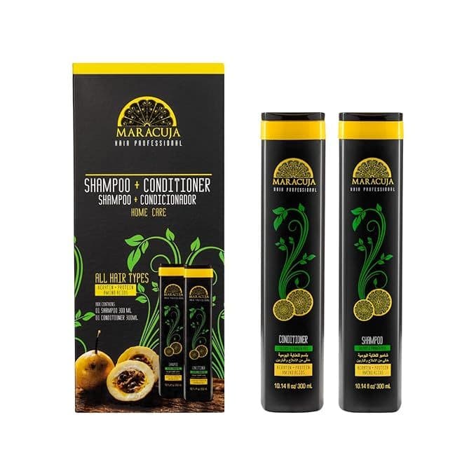 Kit Shampoo E Condicionador Maracuja 300ml
