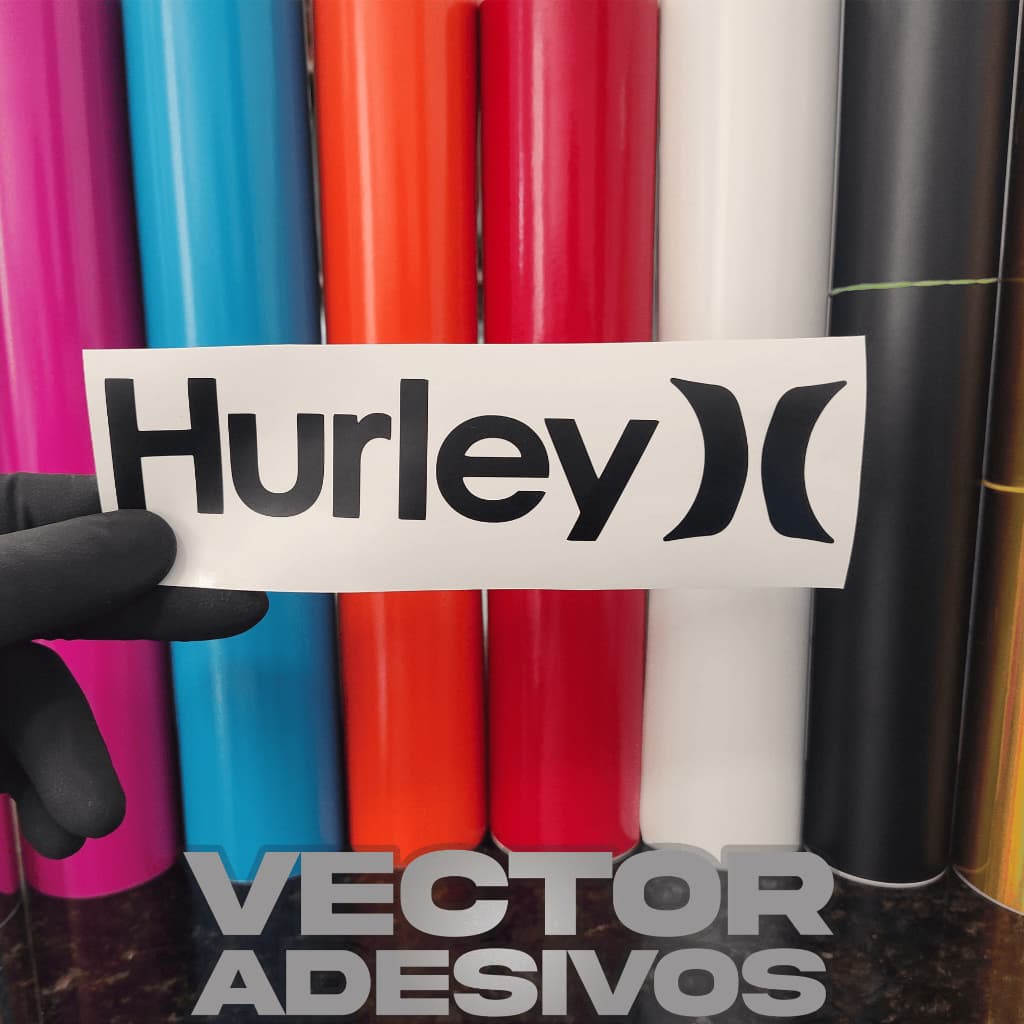 Adesivo Hurley Vinil 16cm X 5cm