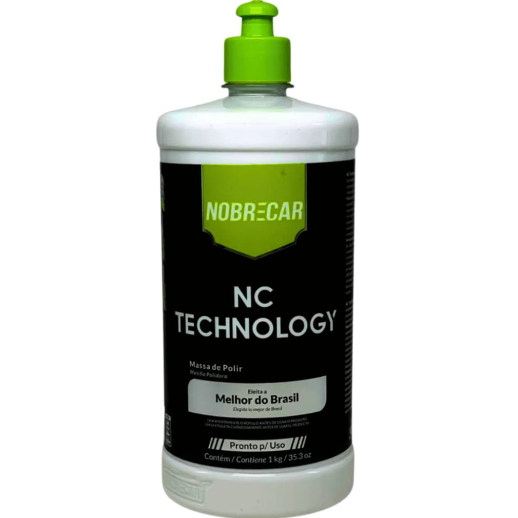 Nc Technology Massa De Polir Corte 1kg Nobrecar Polimento