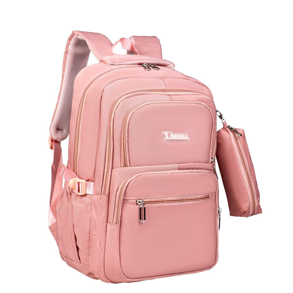 Xaviera bolsa Mochila Feminina Grande Impermeável com Estojo e Várias Divisórias XV-2438