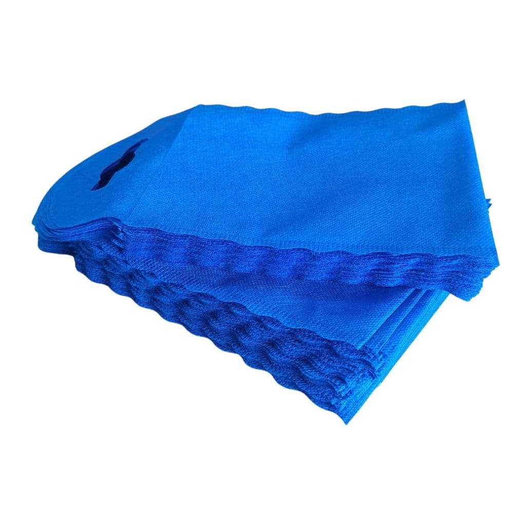 Lixeira Lixo Para Carro Lixocar Azul Royal Tnt 100 Unidades