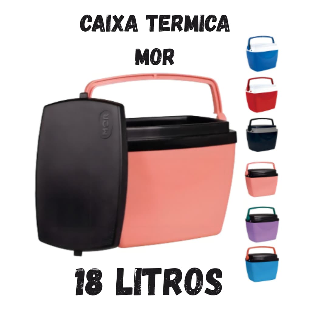 Caixa Térmica 18 Litros Cores sortidas - MOR