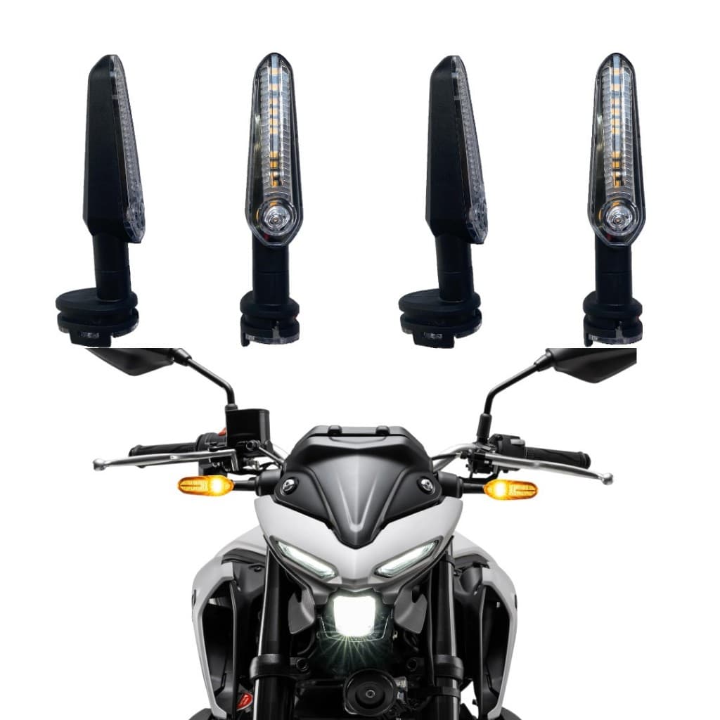 PISCA MODELO MT03 PARA FAZER FZ15 YBR CROSSER FACTOR LED SEQUENCIAL
