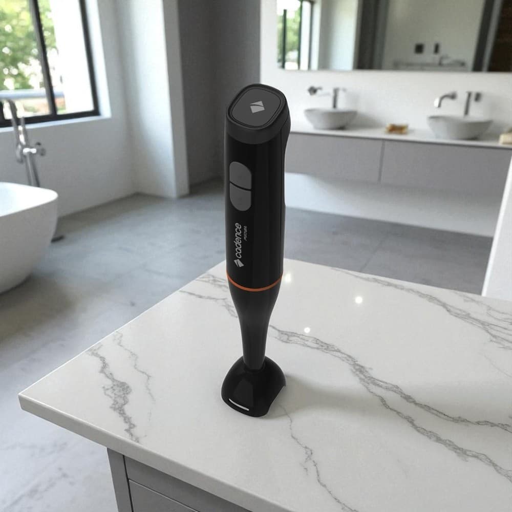 Mixer Mixture Elétrico e Potente MIX270 Linha Power Mix Cadence Preto Haste Removível 2 velocidades