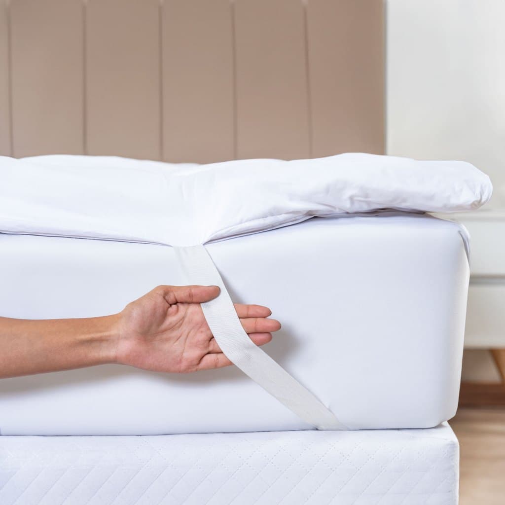 Protetor de Colchão Pillow Top Manta Siliconizada Capa 400 Fios Extra Conforto e Proteção