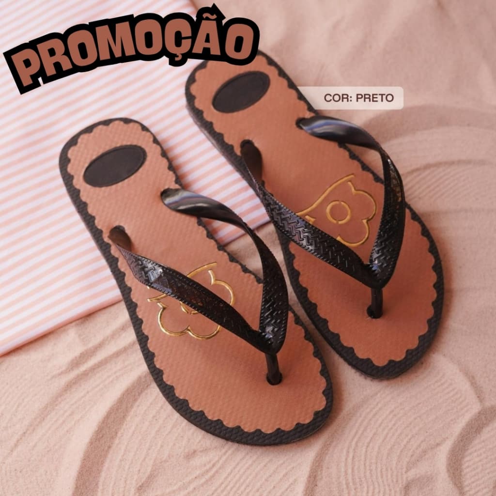 Chinelo Feminino Super Confortável Leve Promoção Praia Volta as Aulas Tendência Moda FRM 33 ao 40