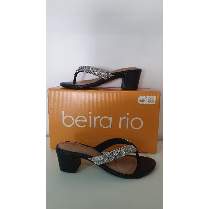 Beira rio tamanco salto bloco