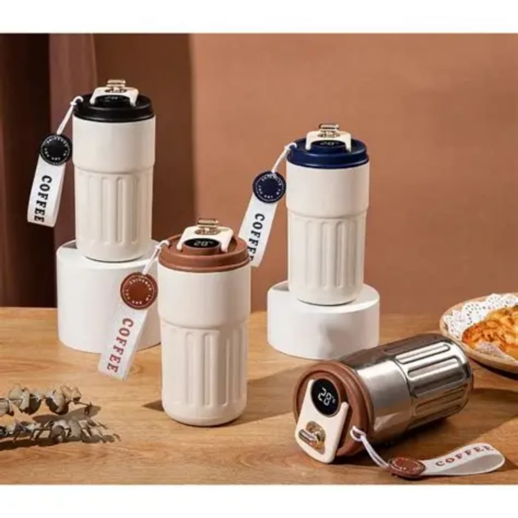 Copo térmico inteligente de aço inoxidável 304 de 450ml WU-308