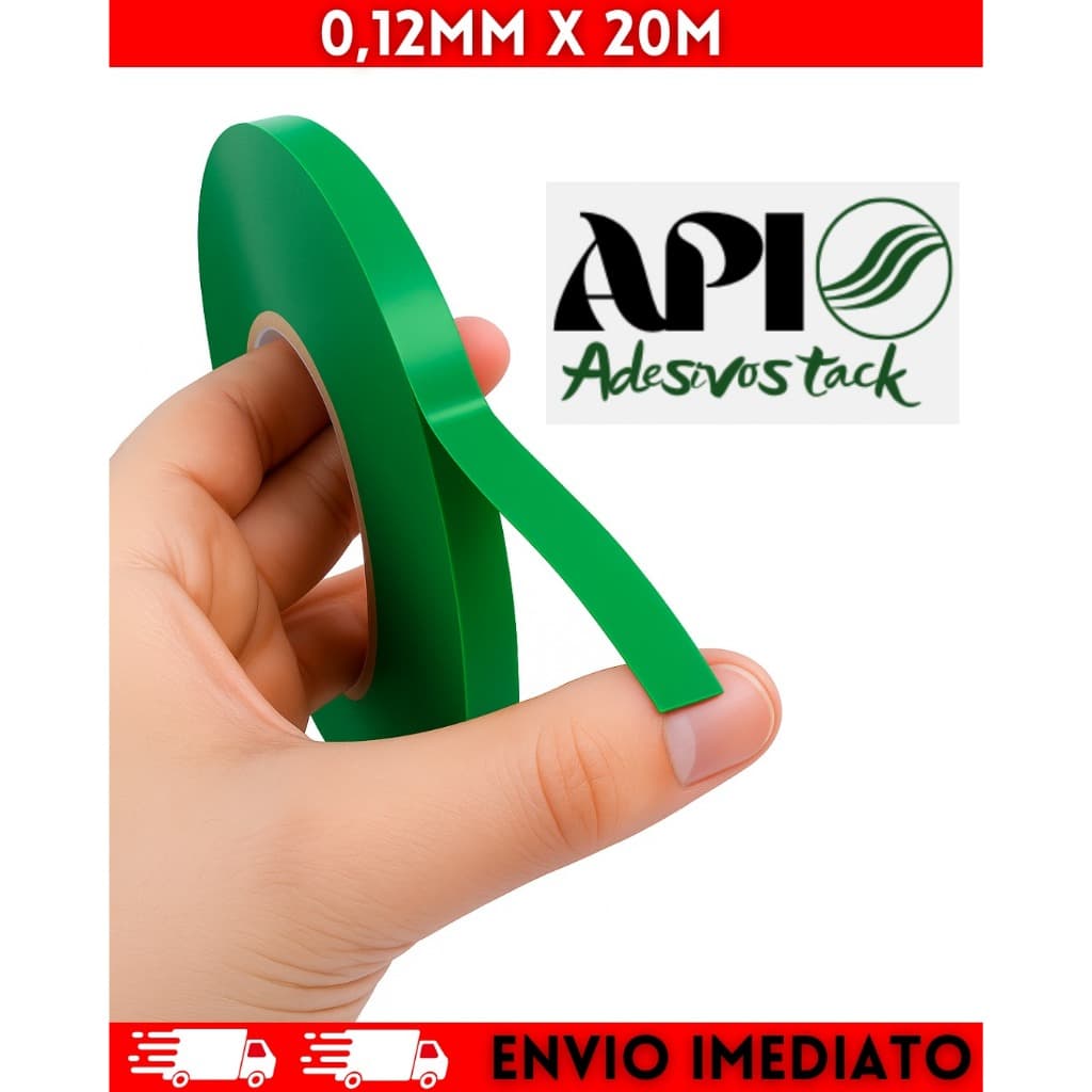Fita Dupla Face VHB 0.8 EXTRA FORTE - 0,12mm x 20m