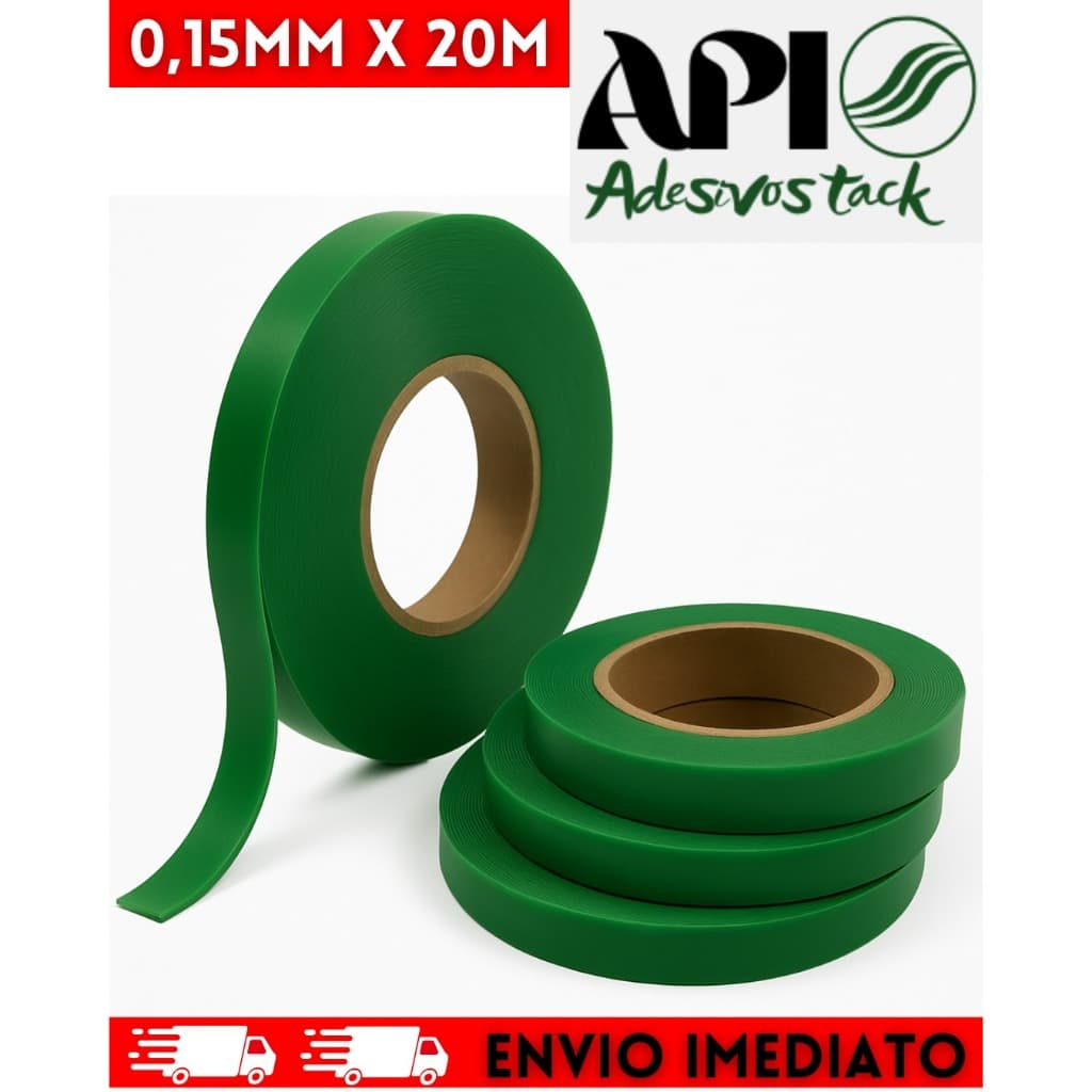 Fita Dupla Face VHB 0.8 EXTRA FORTE - 0,15mm x 20m