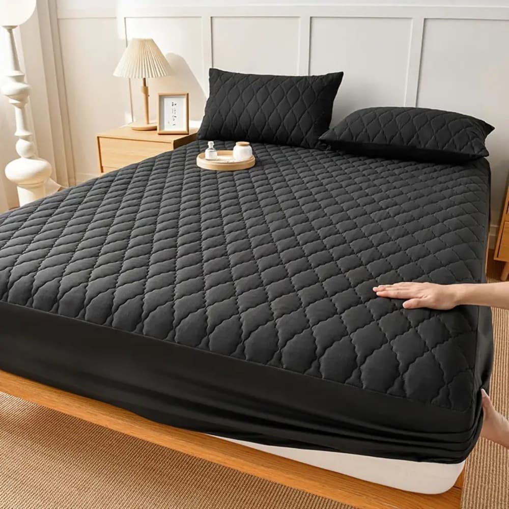 Protetor Capa De Colchão Impermeável Matelado Ultrassônico Berço, Solteiro, Casal, Queen, King