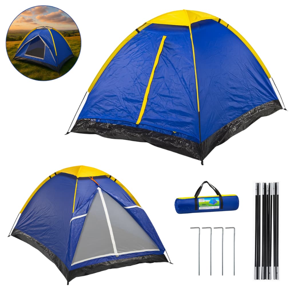 Barraca de Acampamento-Camping-2 Pessoas Impermeável-Tela Anti-Inseto-Mosquiteiro