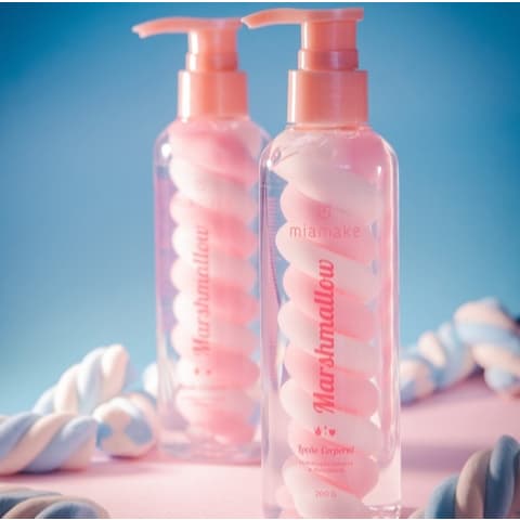 Hidratante loção corporal em Gel Marshmallow - Mia Make