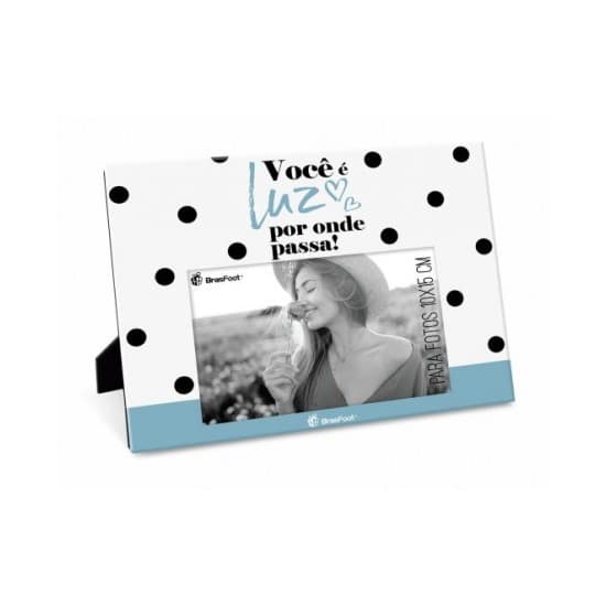 Porta-Retrato 10x15 cm Tema Você é Luz – Presente