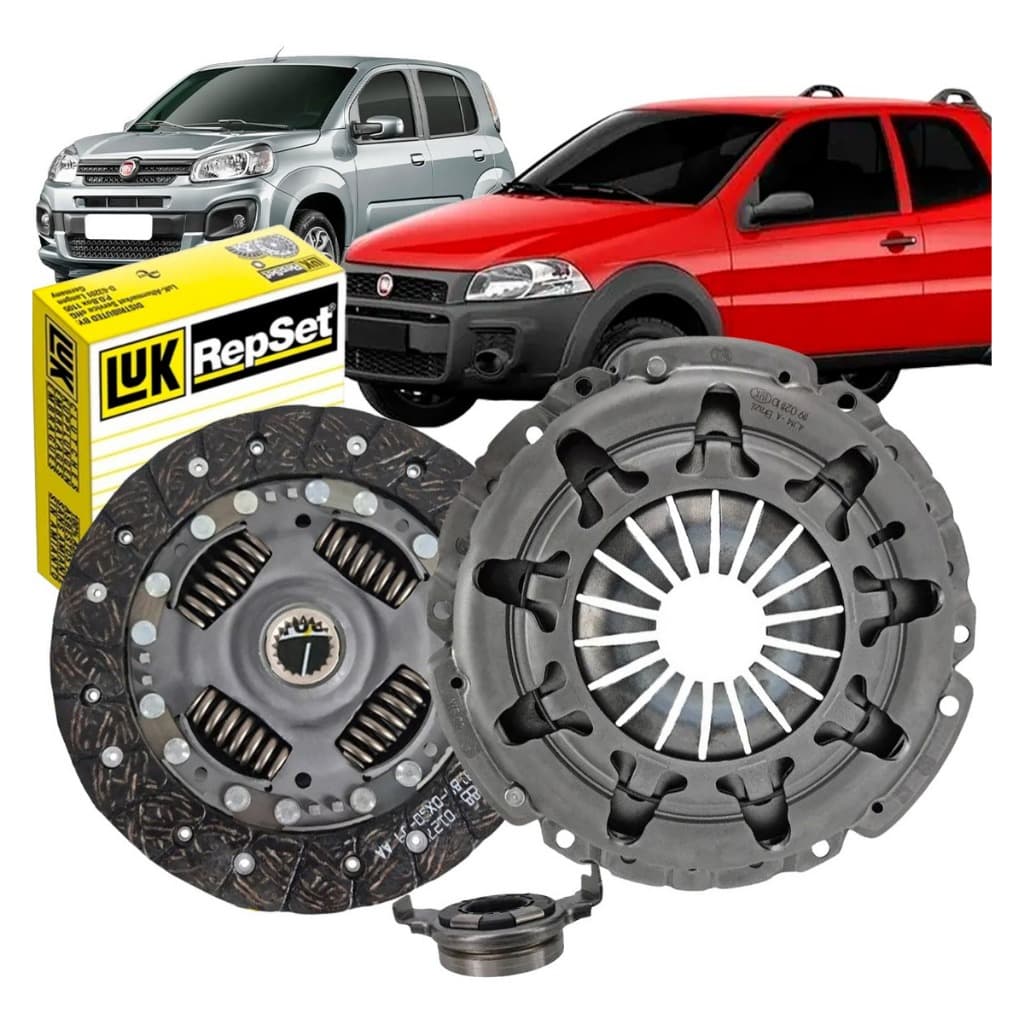 Kit Embreagem Fiat Strada 1.4 8v Fire Original Luk 619301500