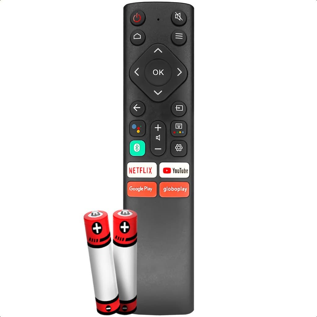 Controle Remoto Compativel Com Smart Tv Panasonic Netflix Youtube GloboPlay TNQE302-CS