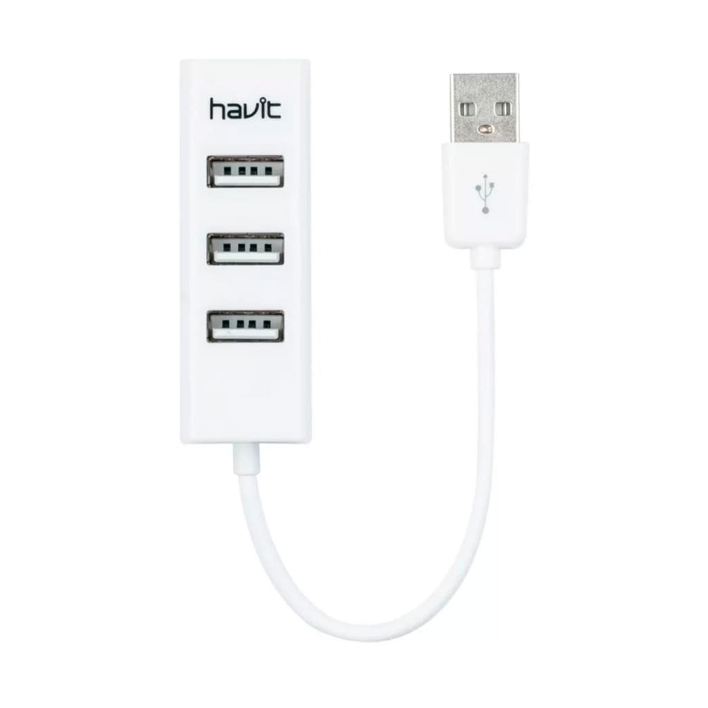 HUB USB Havit H18 4 x USB2.0 Branco