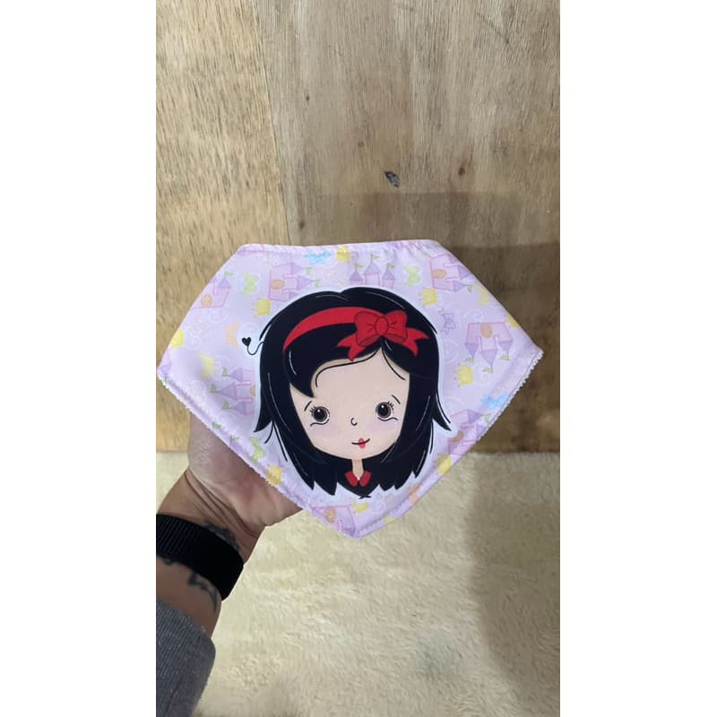 BABADOR BANDANA SUBLIMADO MENINA