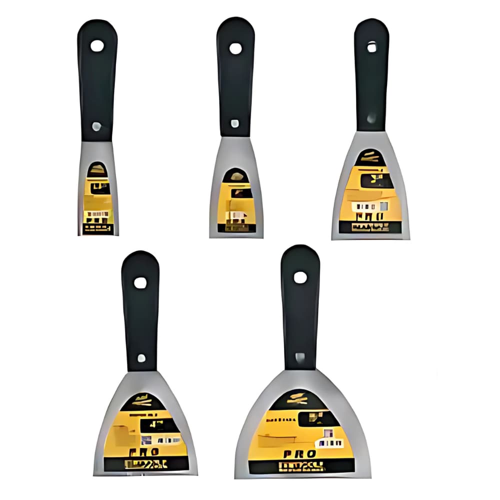 Espátulas STARTOOLS De Aço Profissional Cabo plastico 1,5", 2", 3", 4" E 5"