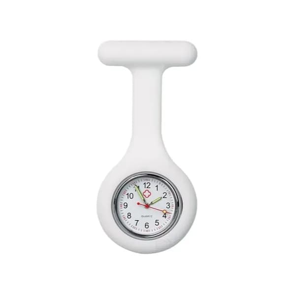 Relógio Lapela Com Presilha - Saúde/Fisioterapia/Enfermagem - Com Bateria