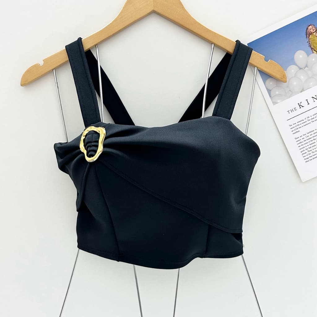 Cropped feminina com bojo