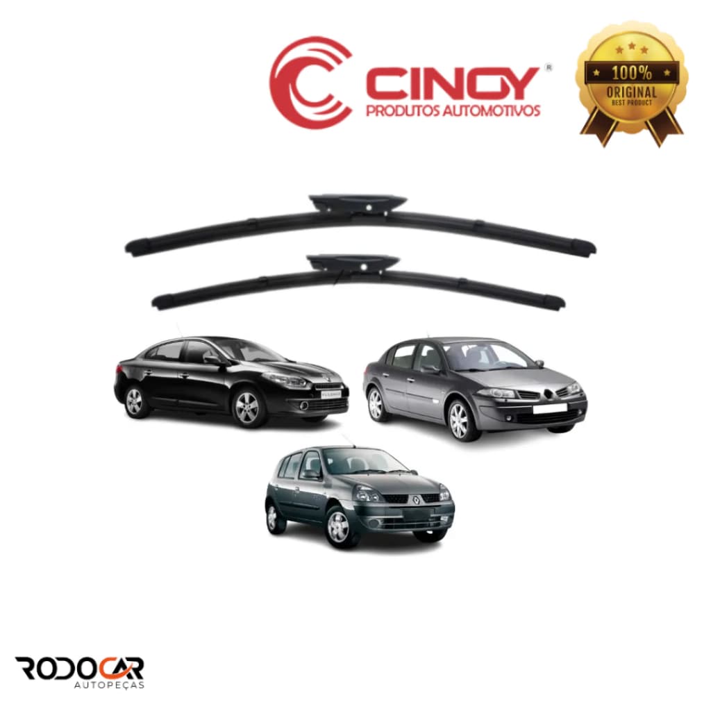 Par Palheta Específica | Fluence Clio Megane AirCross - ORIGINAL CINOY YN-PS1332