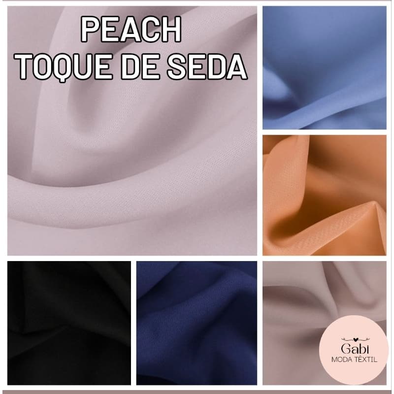 Tecido Peach Toque de Seda (3m x 1,50m)