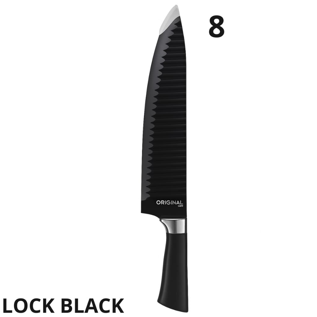 Faca Profissional 8” Original Shark para Sushi – Aço Inox Premium e Corte de Alta Precisão
