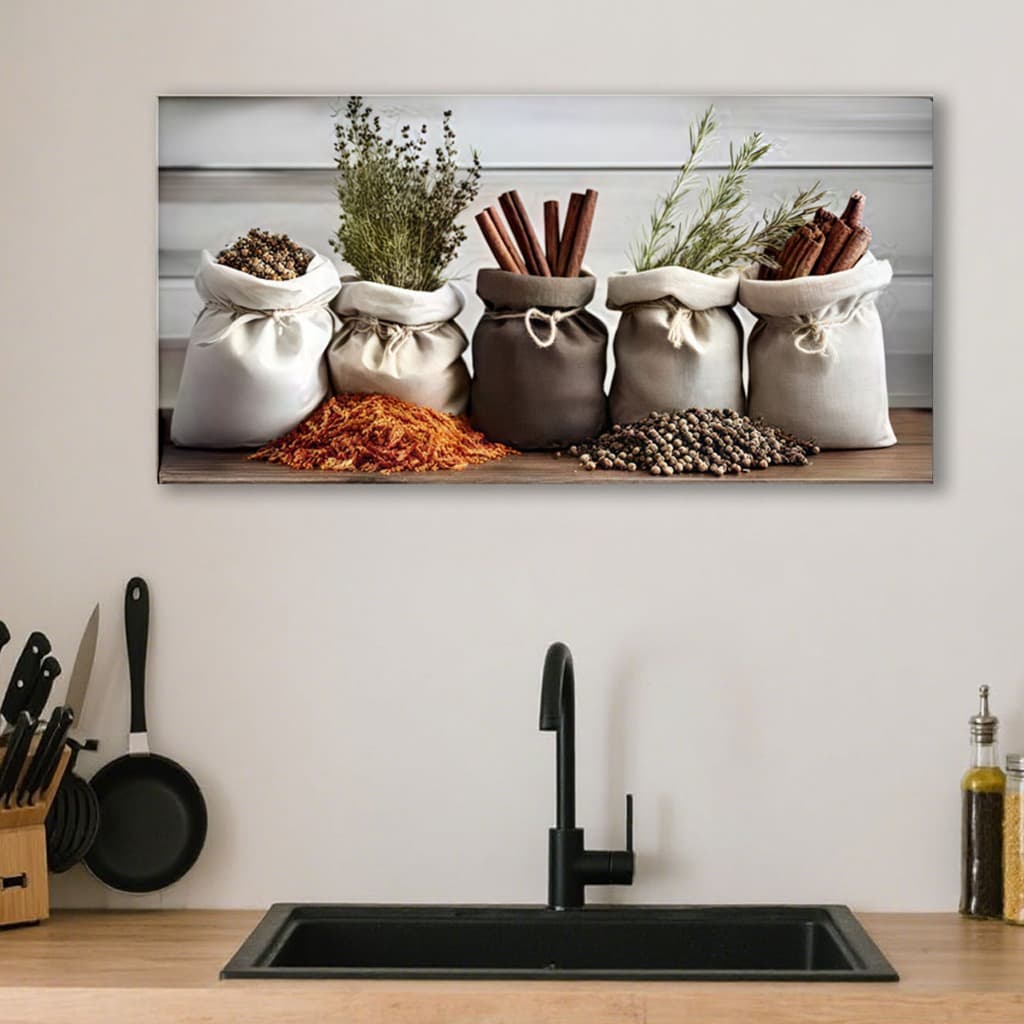 Quadros decorativos para cozinha Artigos decorativos sem moldura Pinturas murais internas
