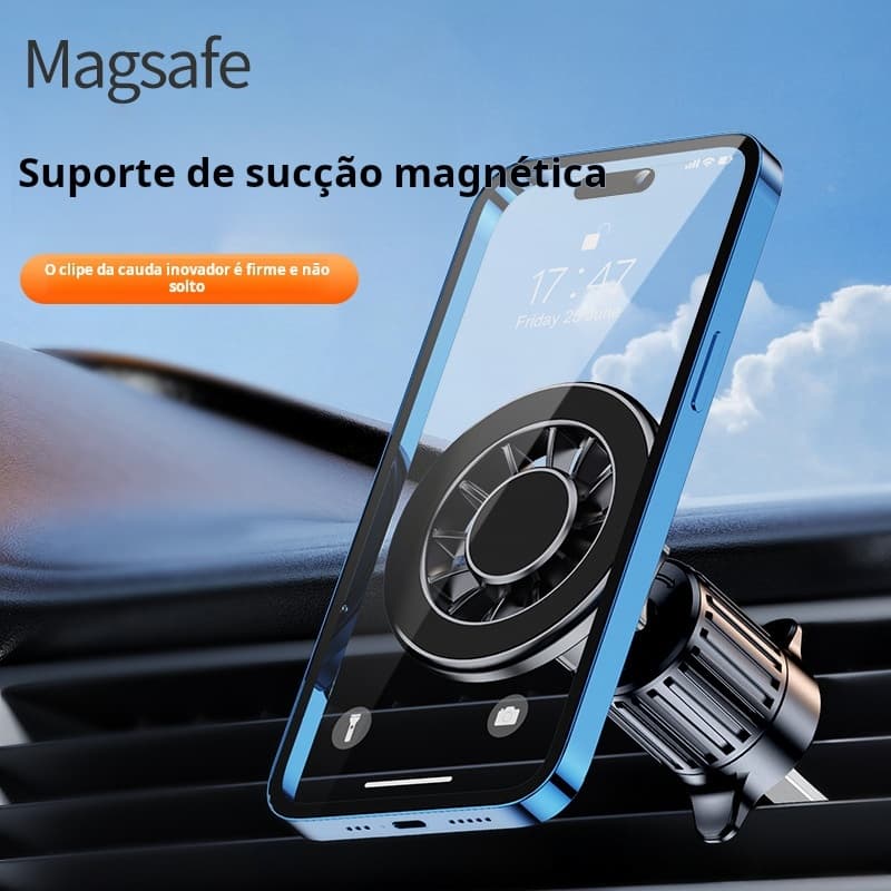 Magsafe Suporte Magnético 360° Suporte Magnético Veicular Saida Do Ar Celular/GPS