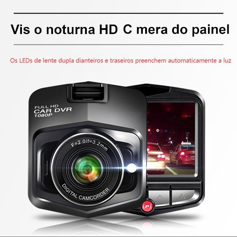 1080P Câmera De Segurança  Câmera De Painel Gravação De Vídeo DVR Para Carro Gravação Frontal Traseira E Interna KA6342