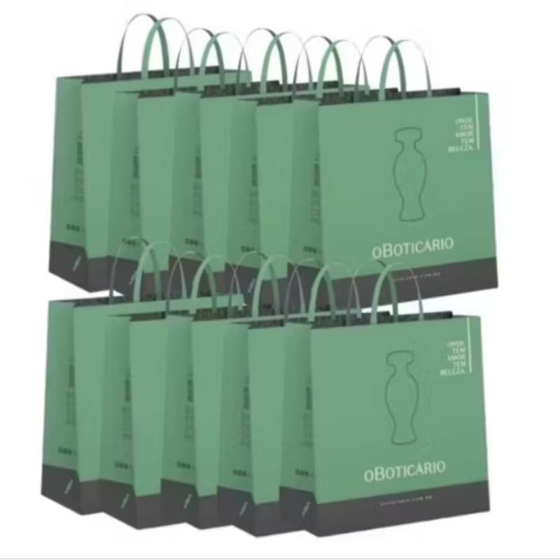 Kit Sacola Boticario 10 unidades