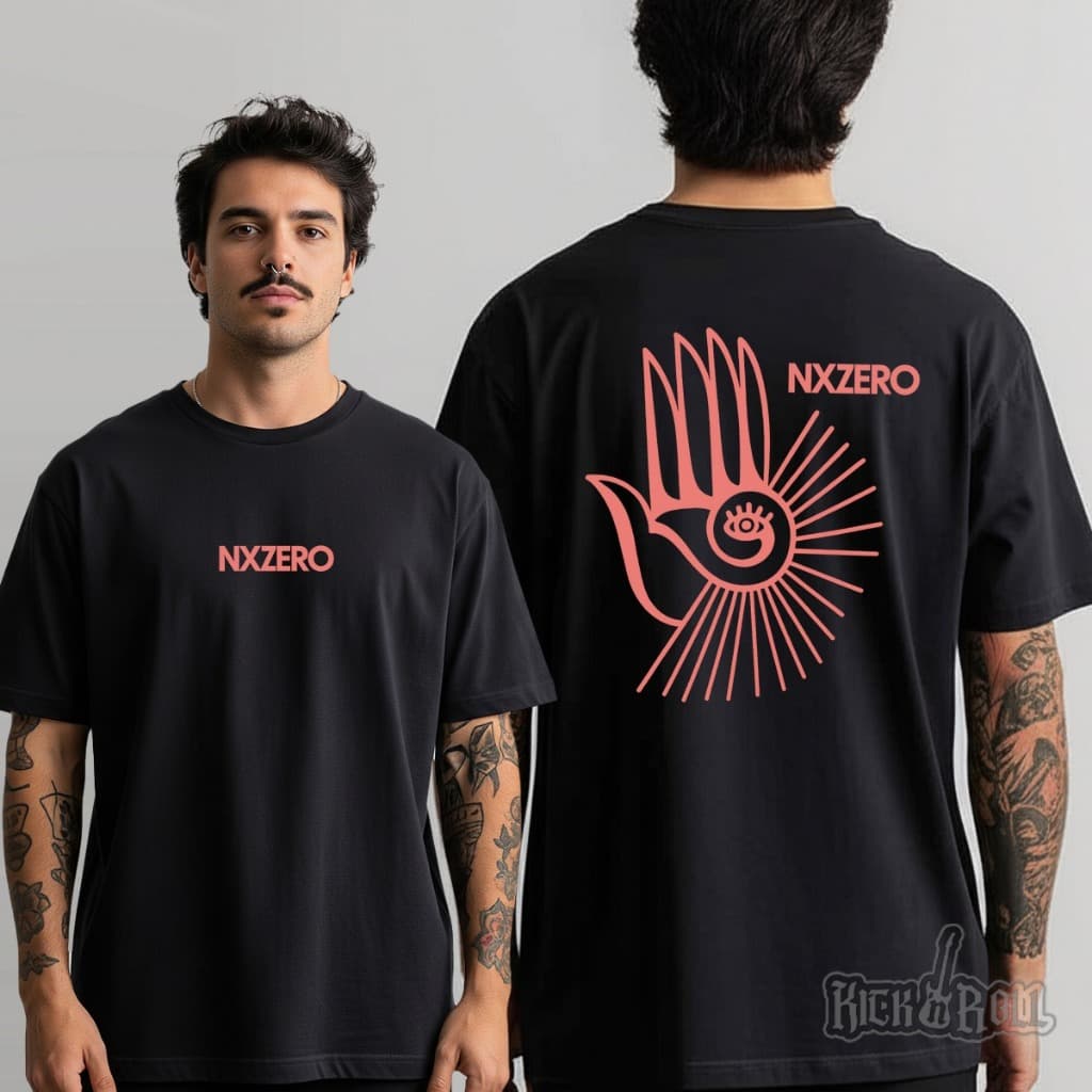 Camisa Camiseta De Rock Nx Zero Nessa Cidade