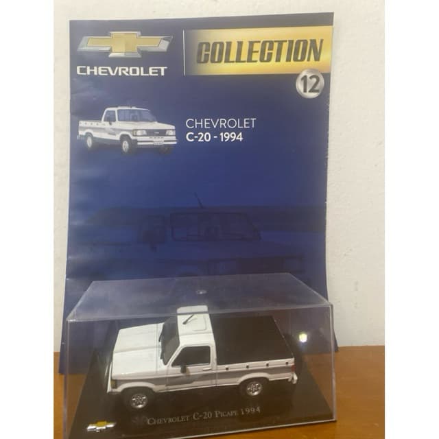 Miniatura Chevrolet C-20 Picape 1994 1/43 Chevrolet Collection