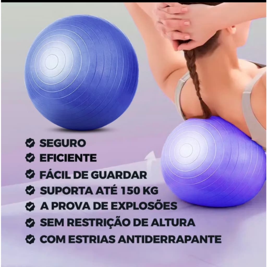 Bola Pilates Oberball Fisioterapia Yoga 25cm