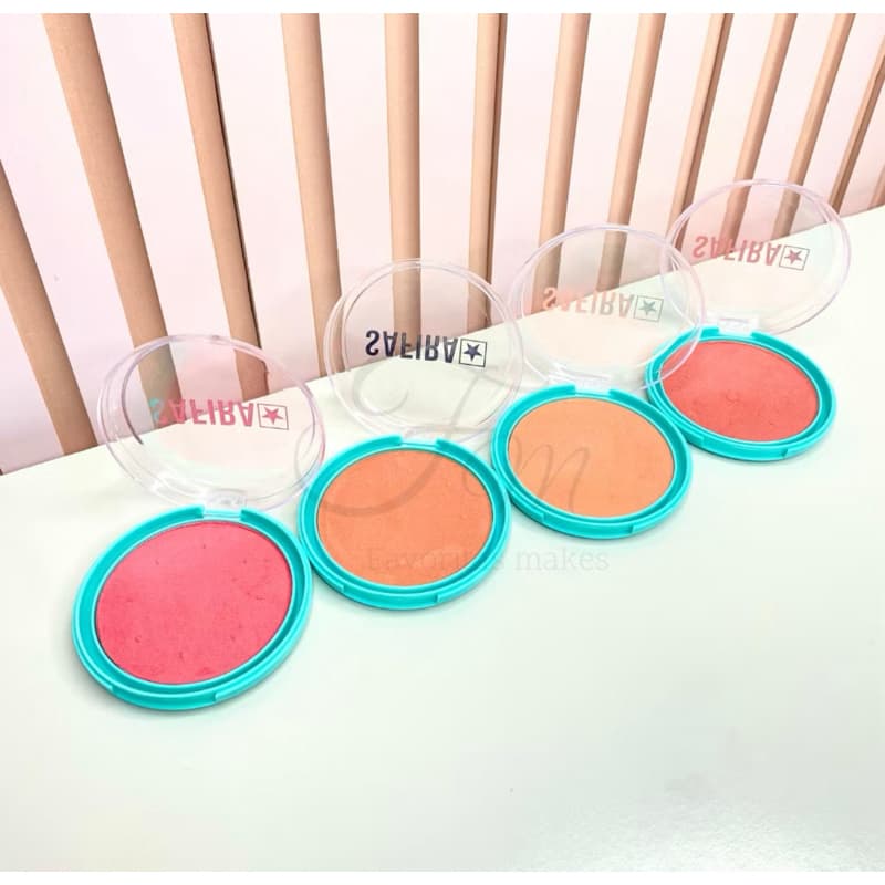 Blush Green Safira 4 cores pele corada com leveza charme acabamento aveludado efeito natural
