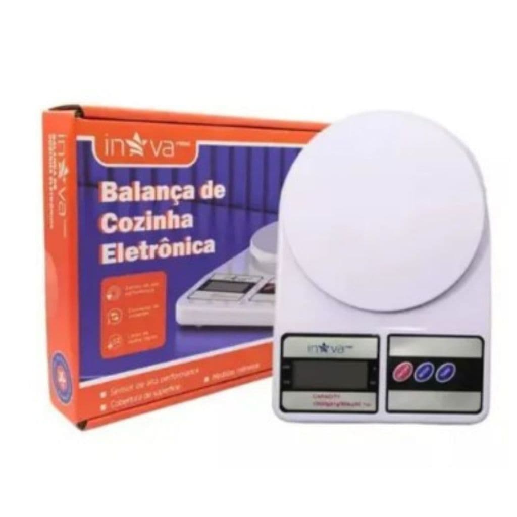 Balança Cozinha Digital Alta Precisão Até 10kg MD-144 Inova