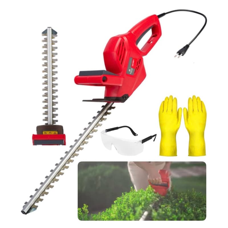 Aparador De Cerca Viva Branco Elétrico 550w Lamina + Potente