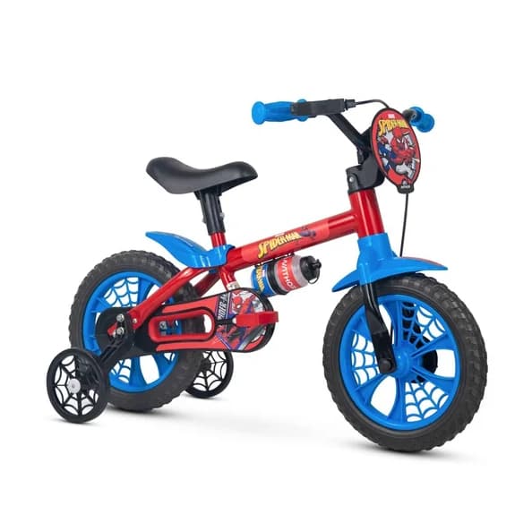 Bicicleta Aro 12 Spider Man Nathur