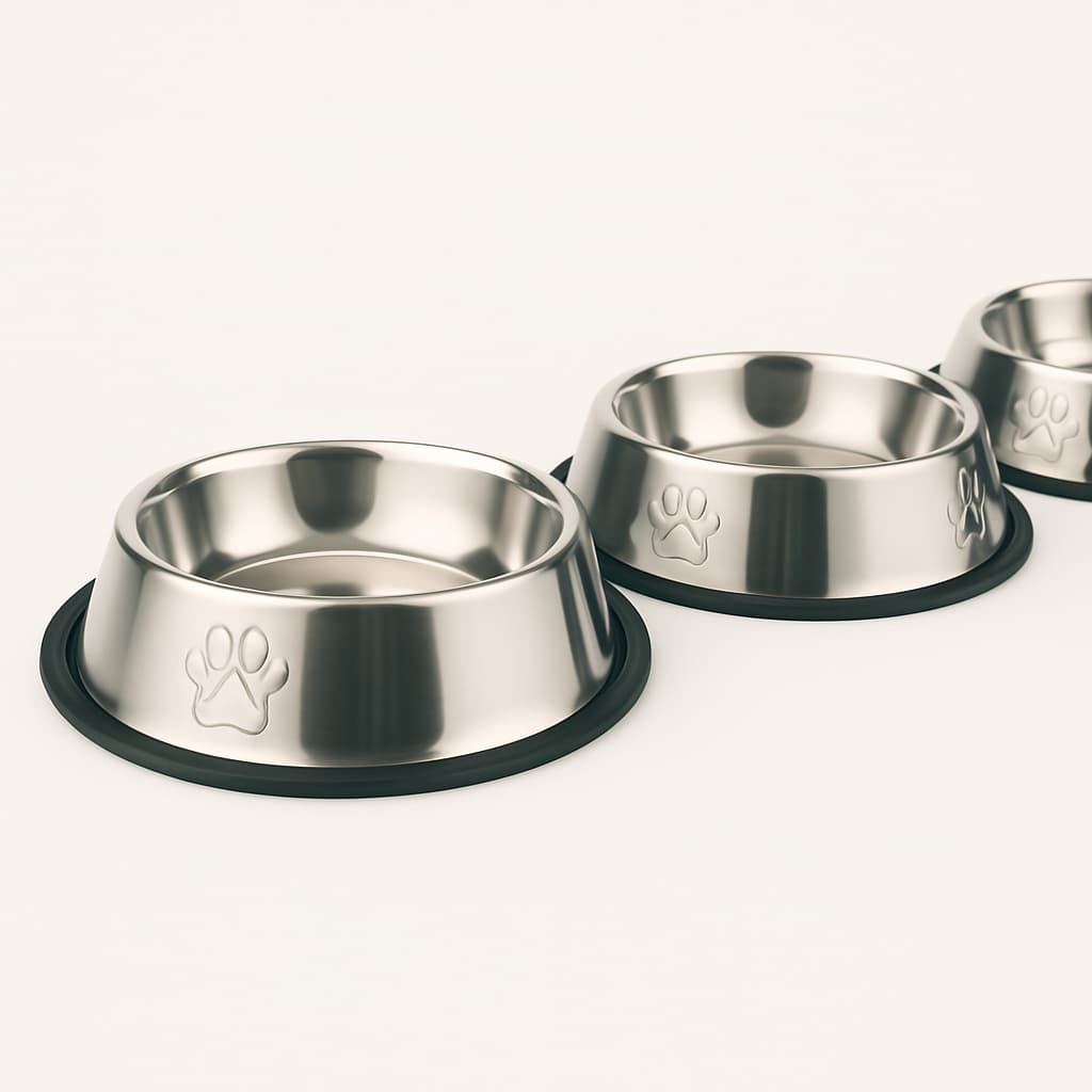Comedouro Bebedouro Inox para Gato Cachorro Pet – Praticidade e Durabilidade Com amor para Pets!