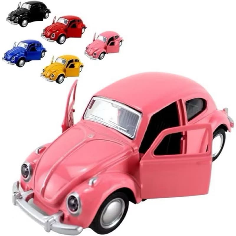 Miniatura Fusca De Metal Fusquinha Coleção Abre Porta E Capô