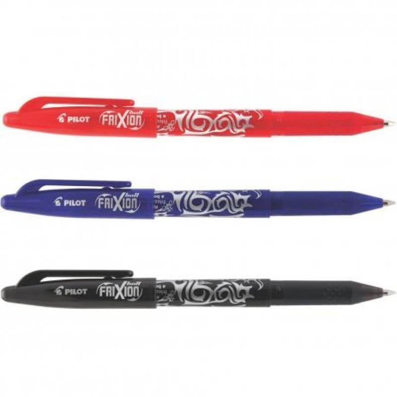 Caneta apagavel fantasminha PILOT Frixion Ball 0.7mm apagavel cores a escolher