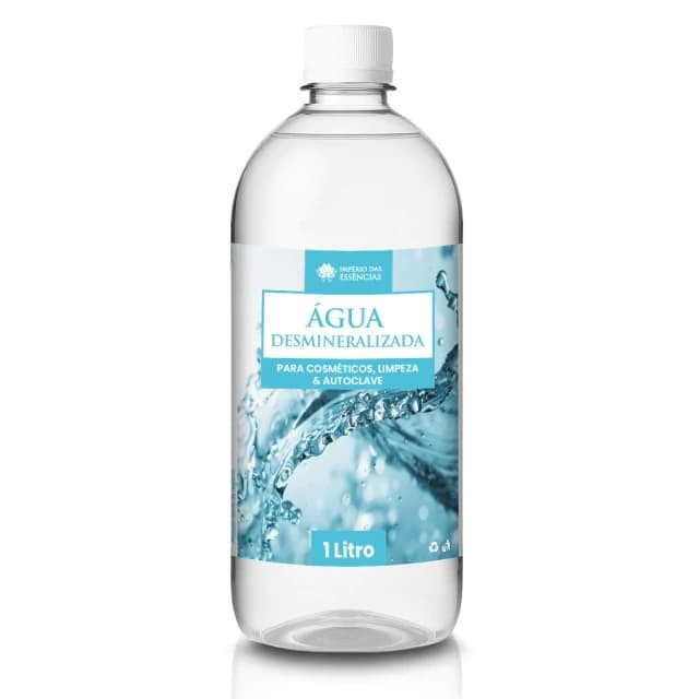 Água Desmineralizada Para Aromatizador, Motor, Autoclave E Cosmeticos 1 Litro Império das Essências