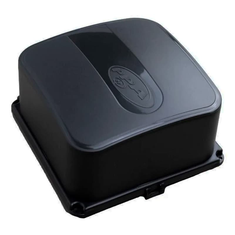 Tampa para Central Universal PPA (Preta) - 13,5 cm X 13,5 cm X 6,9 cm