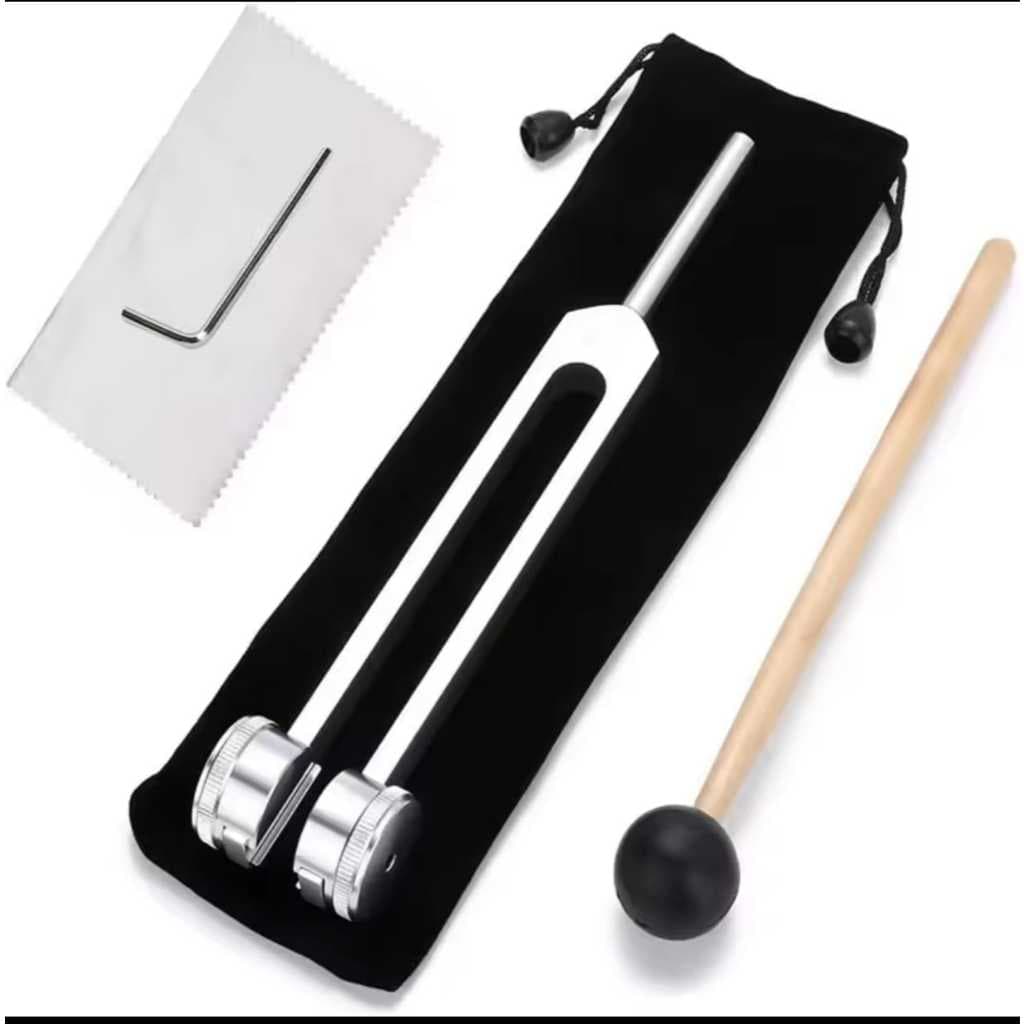 Diapasão 128 hz Frequência Conjunto Durável com Martelo