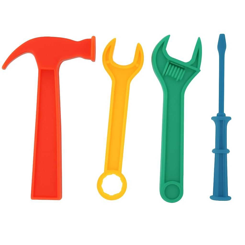 Kit Ferramentas Com 4 Peças - Brinquedo Infantil