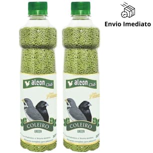 KIT 2 Unidades Alimento para Aves Alcon Club Coleiro Green 325g