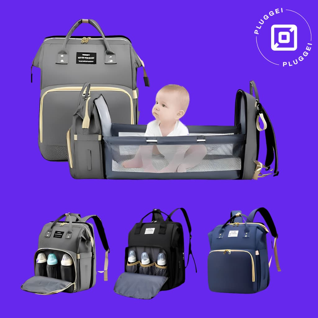 Bolsa Maternidade Vira Berço Bebê Térmica Impermeável Reborn