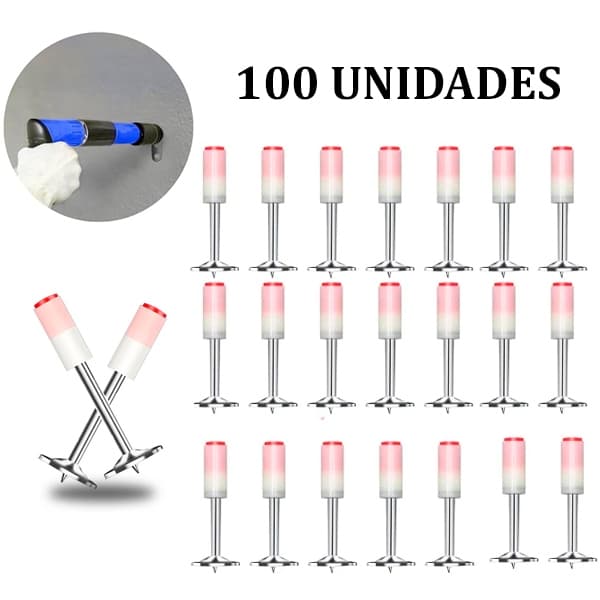 Prego Fixação Rebite 27mm 100 Unidades Alvenaria